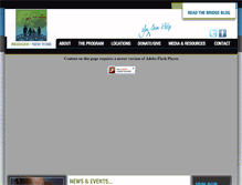 Tablet Screenshot of bridgesofnewyork.org